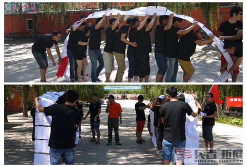 瑞勵傳媒在兵者拓展基地挑戰(zhàn)自我
